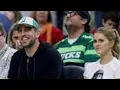 AARON RODGERS MALLORY EDENSWE RE SWEET ON EACH OTHER Shared Candy At Bucks Game In December