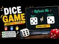 Build a Dice Game Using HTML CSS JavaScript Beginner JavaScript Project