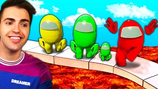 among us en gta 5 el piso es lava reto imposible