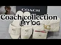 Coach holly sandals with quilting unboxing see my collection its giving cute and very much girly