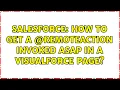 Salesforce How to get a RemoteAction invoked ASAP in a Visualforce page 2 Solutions