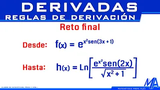 Derivadas RETO FINAL | Reglas de derivación