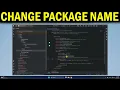How To Change Package Name in Android Studio Easily