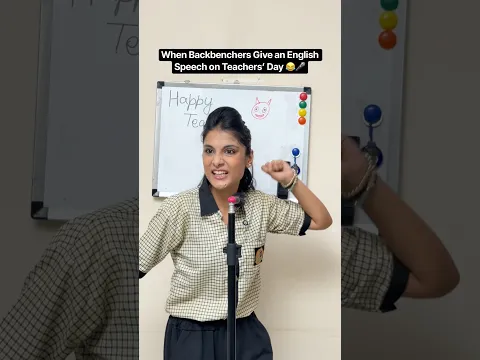 Mne kuch galt to nhi bola na😅😜 #comedy #teachersday #speech #relatable #viral