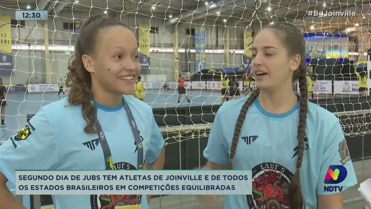 Segundo dia de JUBS tem atletas de Joinville e de todos os estados brasileiros em competições