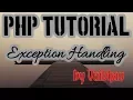 LIVE EXCEPTION HANDLING HINDI Php Tutorial