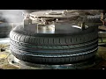 COMO se HACEN los NEUMATICOS de autos con caucho Fabrica de NEUMATICOS