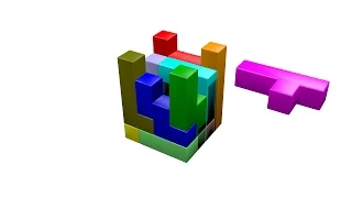 Pentomino 3D shape Safe