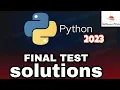 CISCO PYTHON ESSENTIAL FINAL TEST ANSWERS 2023 ll