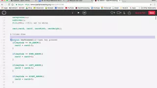 How to program continuous keyboard inputs in the P5 js programming language