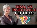 Oral vs Injectable Peptides What You re Not Being Told