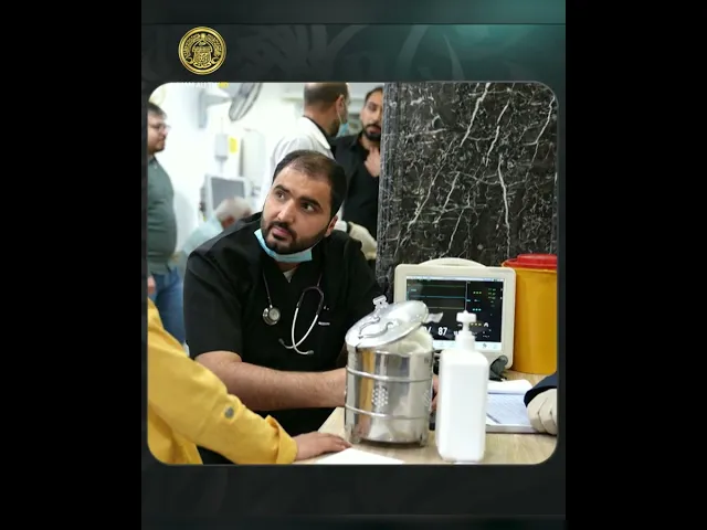 الجهود الطبية لمركز الرسول الأعظم (ص) الطبي خلال الزيارة المليونية في ذكرى شهادة أمير المؤمنين (ع)