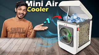 Mini Air Cooler | Homemade Portable Fan | 100% Real AC🔥