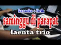 SAMINGGU DI PARAPAT [KARAOKE] LAENTA TRIO