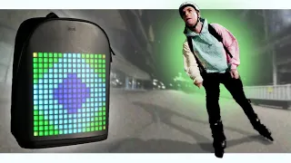 The Backpack making City Skating Safer - Divoom Pixoo Backpack Review