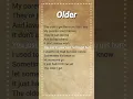 Download Lagu Older | Sasha Alex Sloan