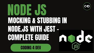 Mocking Stubbing in Node js with Jest - Complete Guide API DB Email and More