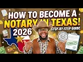 How to Become a Notary in Texas 2026 New Requirements Explained