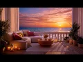 Download Lagu Sunset by the Seaside with Gentle Jazz – Relaxing Jazz Melodies for Calm and Emotional Peace