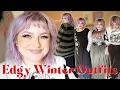Alternative Edgy Winter Plus Size Outfit Ideas 90 s Grunge Witchy Vibes