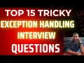 STOP Making These 15 Java Exception Handling Mistakes