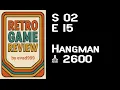 Retro Game Review Hangman 2600