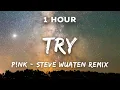 Download Lagu [1 Hour] Try - P!nk | Steve Wuaten Remix | 1 Hour Loop
