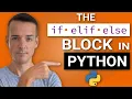 The Python if-elif-else block Conditional execution under multiple conditions