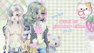 ᵕ ᵕ Road To Glamour Elite Pt 3 Playing Dti In Master Servers 