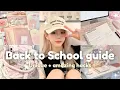 Back to school preparation guide filled with unique hacks