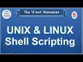 Learn Linux Shell Scripting The if test statement 5