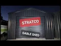 Stratco Gable Shed install
