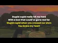 STUPID CUPID - JENNA RAINE (LYRIC VIDEO)