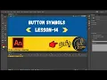 Lesson 14 - Button Symbol in TAMIL Adobe Animate cc Online Course