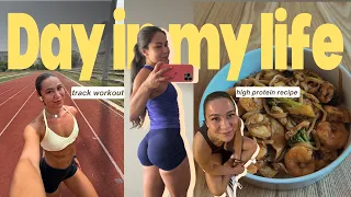 12 HOURS IN MY LIFE | i did a track workout in extreme heat...