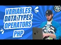 Variables Data Types and Operators Day 2 PHP