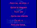 Karaoke Edith Marquez   Ese beso