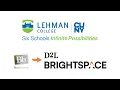 An Introduction to Brightspace - the new CUNY LMS
