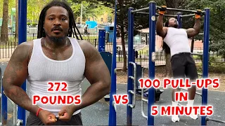 Can a 272 Pound Man Complete 100 Pull-Ups in 5 Minutes? | That's Good Money