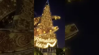 Burj Khalifa Celebrating Ramadan Kareem Trending 2025 Ramadan Ramadan2025 Burjkhalifa 
