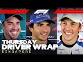 Download Lagu Drivers Look Ahead To Race Weekend | 2025 Singapore Grand Prix