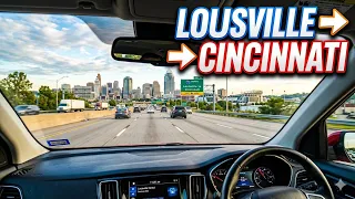 Pure POV Freeway I-71 North Louisville to Cincinnati Open Road