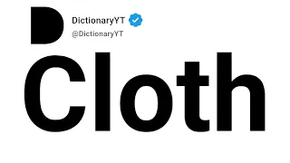 Cloth Synonyms Thesaurus Similar Words