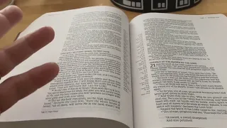 NASB 1995 Journal the Word Reference Bible Leathersoft over Board Comfort Print