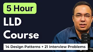 5-Hour Object-Oriented Design LLD Course Complete Design Patterns for Interviews