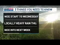 A quiet Wednesday won t last Thursday brings a new flood threat