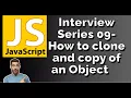How to clone Object in javascript