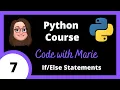 Python beginner course - Statements