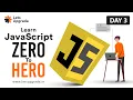 JavaScript Zero to Hero Day 3 LetsUpgrade