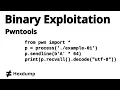 Automate your exploits with Pwntools